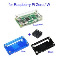 Acrylic Diy Raspberry Pi Zero Case RPI Zero V1.3 / W 2 three colors raspberry pi zero case