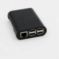 Hot Raspberry Pi 3 Enclosure For Raspberry Pi 3/2 / B + 4 raspberry pi 3 plastic case black
