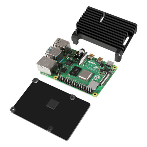 two pieces Raspberry Pi Armor Case