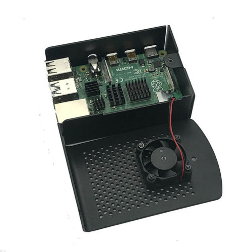 Aluminum Raspberry Pi 4 Case Housing with Fan 14 Raspberry Pi Aluminum case with fan