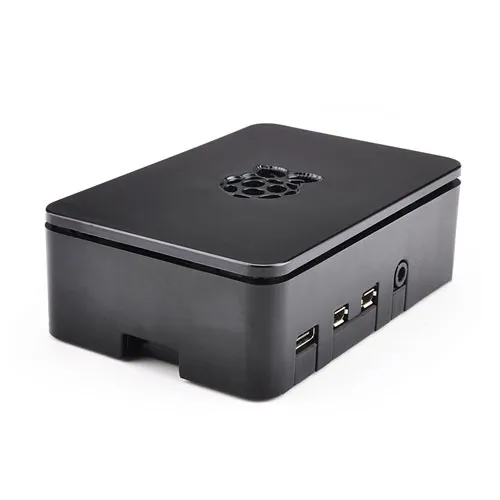 Pi 4 Case-Black White Raspberry Pi case China Manufacturer 4 abs pi 4 case