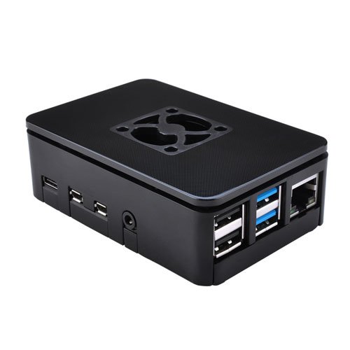 Home 17 raspberry pi 4 fan case side