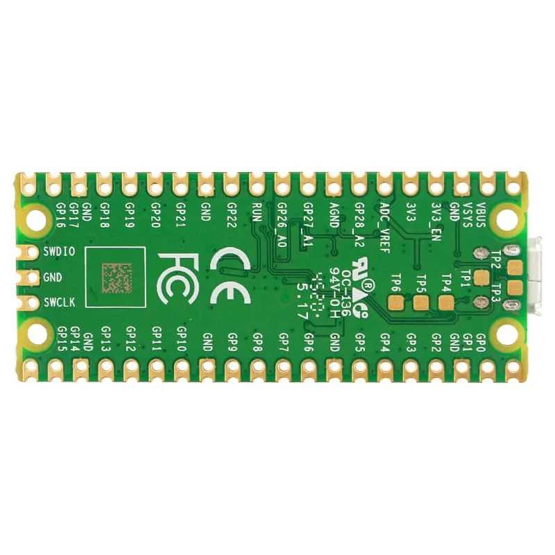 Wholesale RPI2 040 Microcontroller Dual-core ARM Raspberry Pi Pico Motherboard 8 Raspberry Pi Pico Motherboard