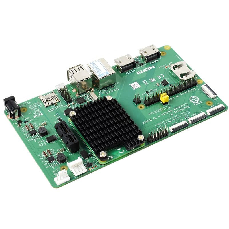 Raspberry Pi Compute Module 4 heatsink with Mounting Holes and Screws 14 1 5 4
