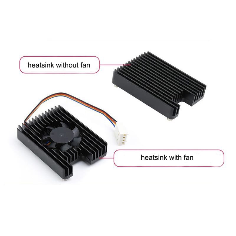 Aluminum Raspberry Pi Compute Module 4 (CM4) Case / Case with Fan 15 22 1 9