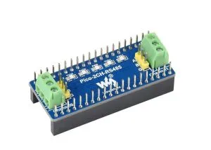 Raspberry Pi Pico 2-Channel RS232 Module Expansion board 8 Raspberry Pi Pico 2-Channel RS232 Module