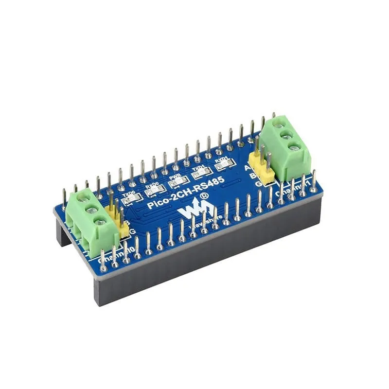 Raspberry Pi Pico 2-Channel RS232 Module Expansion board 5 Raspberry Pi Pico 2-Channel RS232 Module