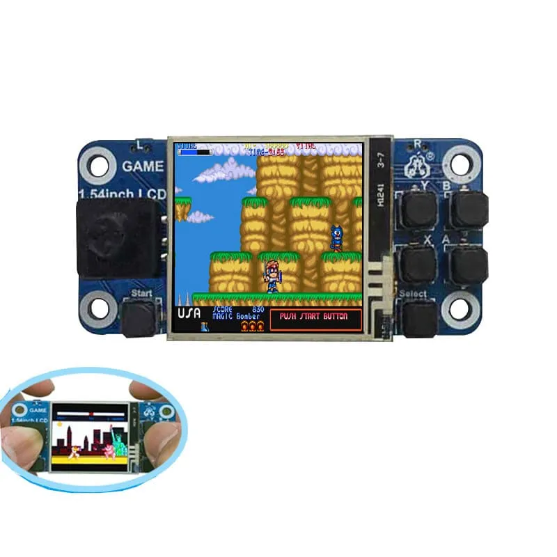 Mini Game Console Raspberry Pi 1.54 inch LCD Mini Touch Screen Display 6 Raspberry Pi 1.54 " touch screen