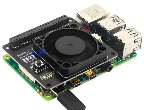 Raspberry Pi 4B / 3B+/3B Argon Power Switch Adjustable Speed Fan And Thermal Intelligent Monitoring