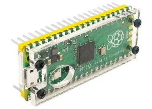 Acrylic Raspberry Pi Pico Shell And Case Support welding pin header 3 1 1 7