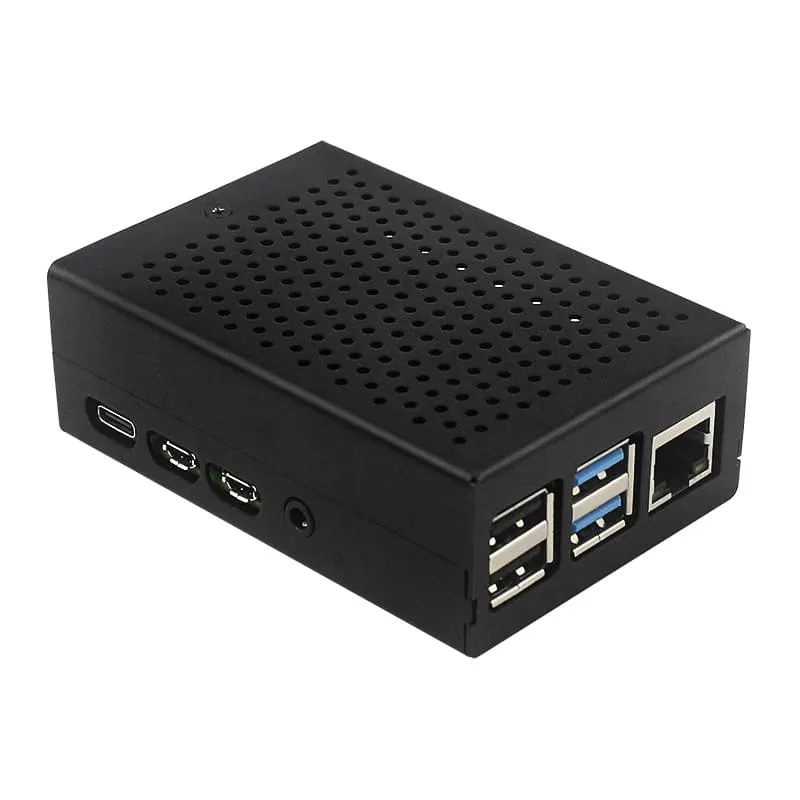 Hot Sale Factory Raspberry Pi 4B Metal Aluminum Case 6 1 12