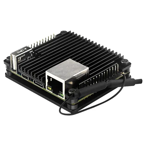 Black Aluminum Metal Shell Orange Pi Zero / Zero 2 Case 2 Orange Pi Zero / Zero 2 Case
