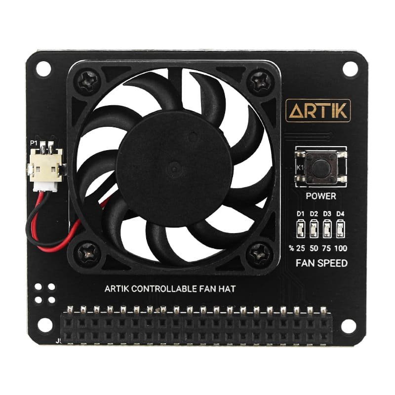 Raspberry Pi 4B Adjustable Speed Fan