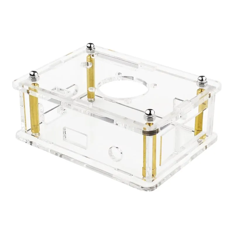 Hot Acrylic Protective Orange Pi 3 LTS Case With Cooling Fan 9 Orange Pi 5 Case