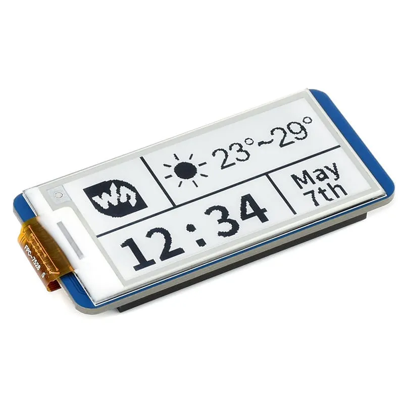 2.13inch E-Ink Display Module for Raspberry Pi Pico