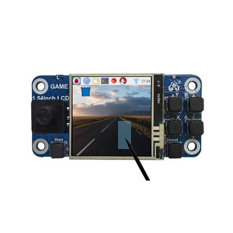 Mini Game Console Raspberry Pi 1.54 inch LCD Mini Touch Screen Display 8 Raspberry Pi 1.54 " touch screen