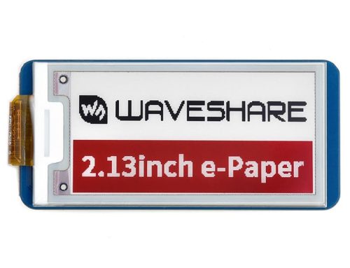 2.13inch E-Ink Display HAT for Raspberry Pi Pico with 212*104 Red / Black / White SPI