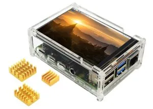 Hot Sale Acrylic TFT Raspberry Pi 4 3.5 inch Touch Screen Box with 480*320 Pixel 6 Raspberry Pi 4 3.5 inch Touch Screen Box