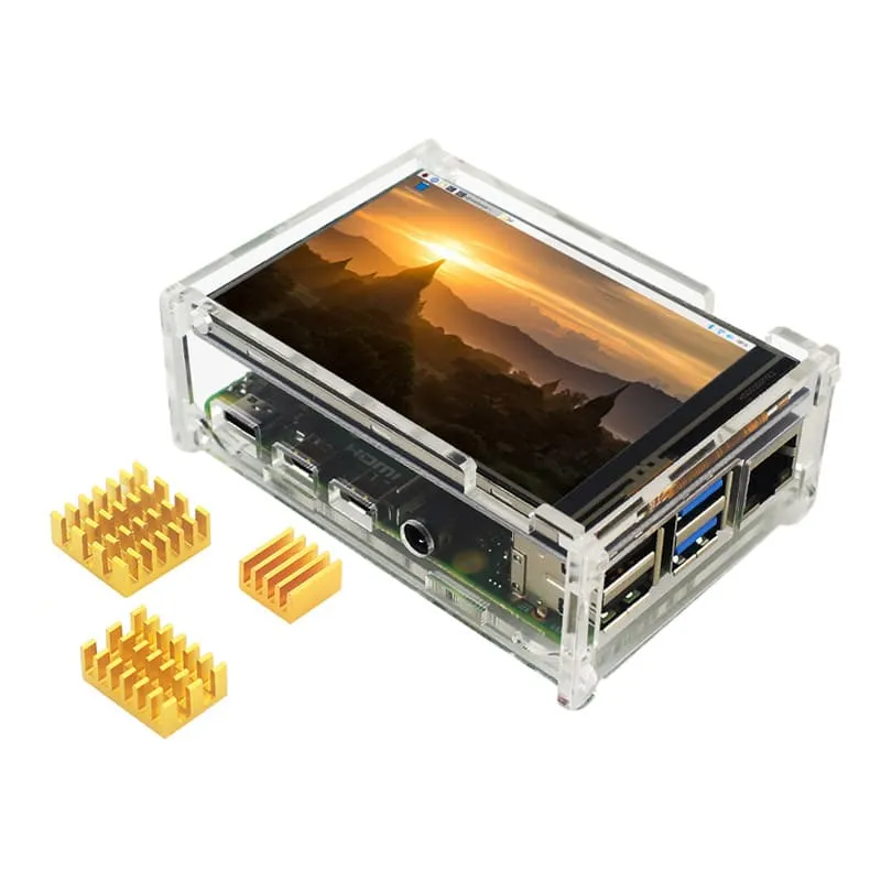 Raspberry Pi 4 3.5 inch Touch Screen Box