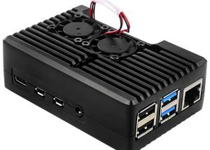 Aluminum Alloy Case For Raspberry Pi 4 Model B