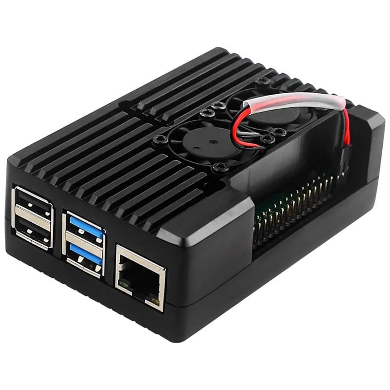 Aluminum Alloy Case For Raspberry Pi 4 Model B