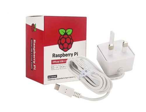 Official Power Adapter for RPI 4B with 5.1V 3A Power Charger Supply EU US UK Plug