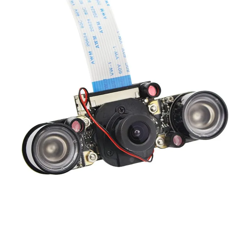5MP OV5647 IR CUT Automatically Switch Day Night Vision Camera For Raspberry PI 4B 3B+ 3B Zero 9 Raspberry PI 4B camera