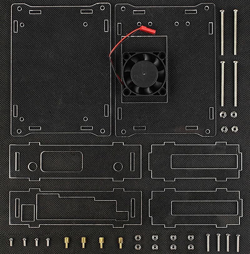 Acrylic Case for Jetson Nano B01/A02/2GB