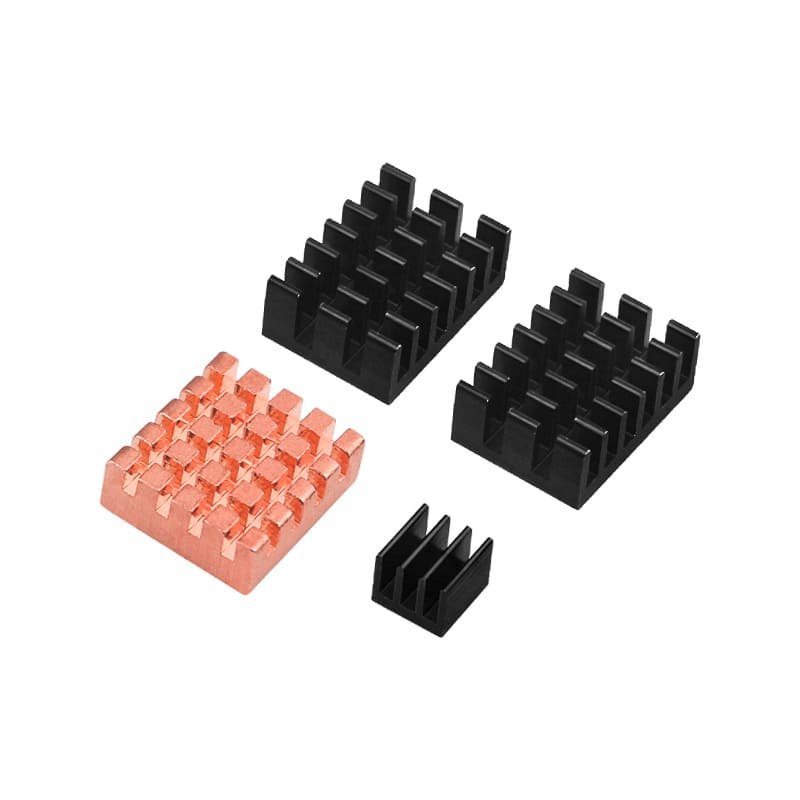 Factory Supply Aluminum Copper Heatsink for Raspberry Pi 5 8 aluminum & copper heatsink for raspberry pi 5