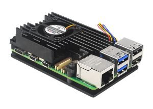 raspberry pi 5 case with fan