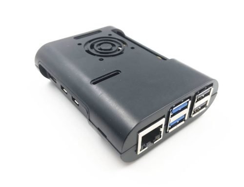 Latest ABS Plastic Raspberry Pi 5 Case Active Cooler