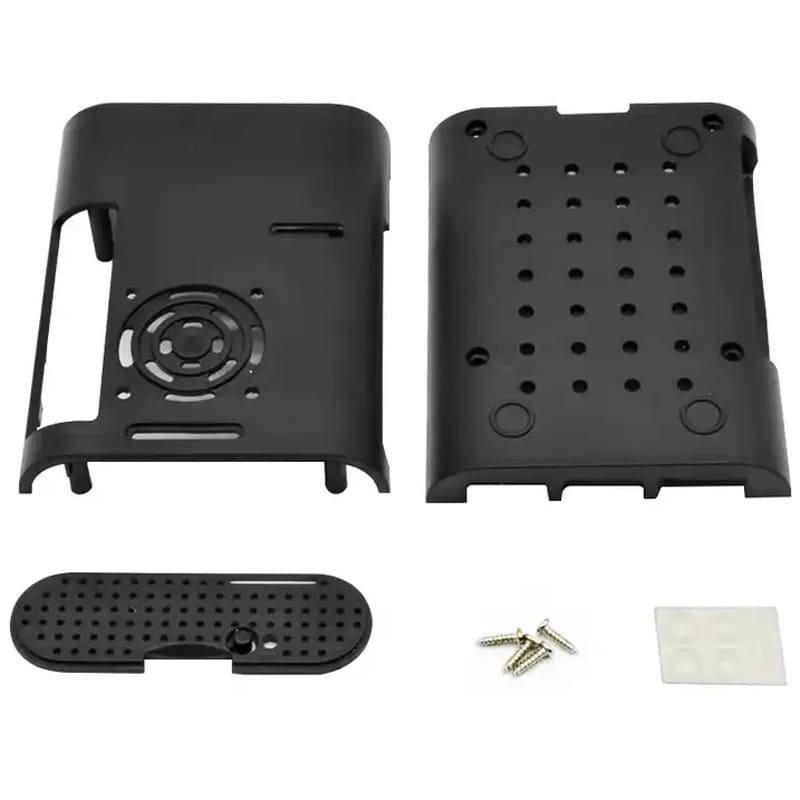 Latest ABS Plastic Raspberry Pi 5 Case Active Cooler 16 Raspberry Pi 5 Case Active Cooler (6)