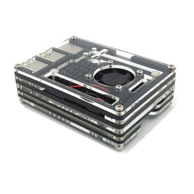 ABS Plastic Shell Case – For Orange Pi Zero Expansion Board – Cooling Box Black