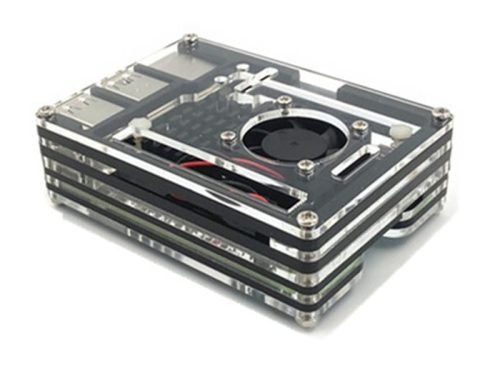 Factory Supply 9 Layer Acrylic Case for Raspberry Pi 5