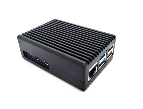 Aluminum Alloy heatsink Build in Design Raspberry Pi 5 Case Metal Case