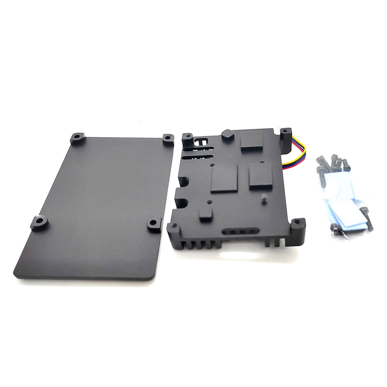 Aluminum Metal Raspberry Pi 5 Use Case with Active Cooling Fan 18 raspberry pi 5 use case 13