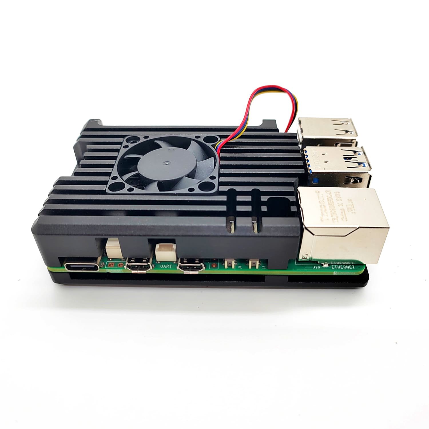 Aluminum Metal Raspberry Pi 5 Use Case with Active Cooling Fan 16 raspberry pi 5 use case (15)
