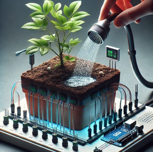 10 Innovative Ways to Use Arduino for Smart Home Automation 2 Automated Plant Watering System