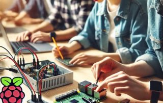 Educational Project with Raspberry Pi and Cortex M4