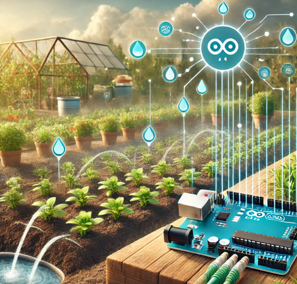 10 Innovative Ways to Use Arduino for Smart Home Automation 6 smart irrigation system in a garden