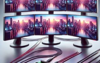 Raspberry Pi setup with multiple monitors