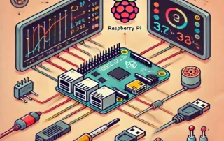 Raspberry Pi with various connected sensors