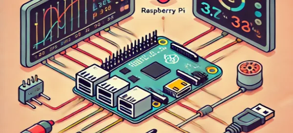 Raspberry Pi with various connected sensors