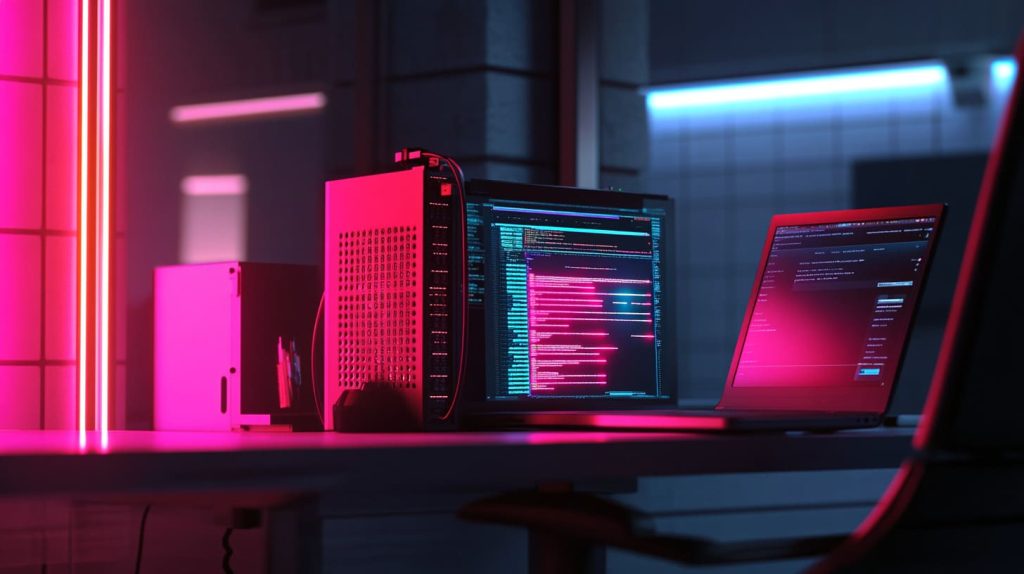 A secure workstation featuring a Raspberry Pi