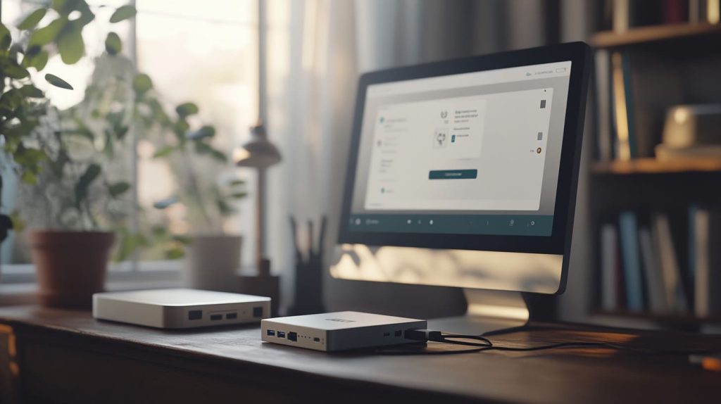 Backup Home Assistant on Raspberry Pi - Step-by-Step Guide 3 Home Assistant UI on a computer screen