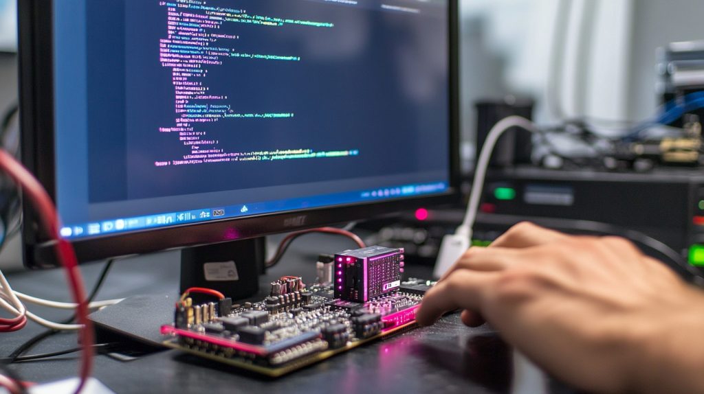 Midland Programming Software on Raspberry Pi Features and Setup Guide 1 Raspberry Pi 4 connected to a monitor-4