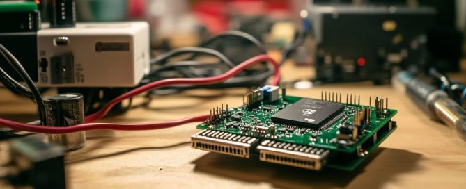 Raspberry Pi Zero W connected to an antenna