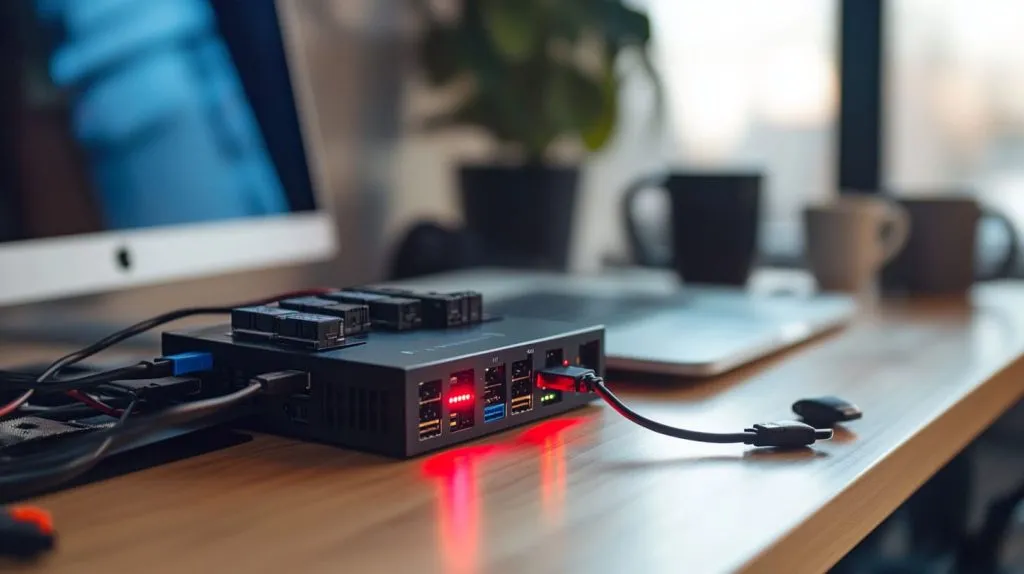 How I used Raspberry Pi to create a NAS with multiple HDDs 2 A compact Raspberry Pi NAS setup with HDDs connected-1